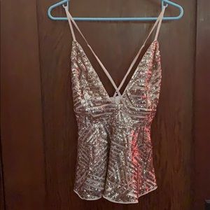 Sparkly top
